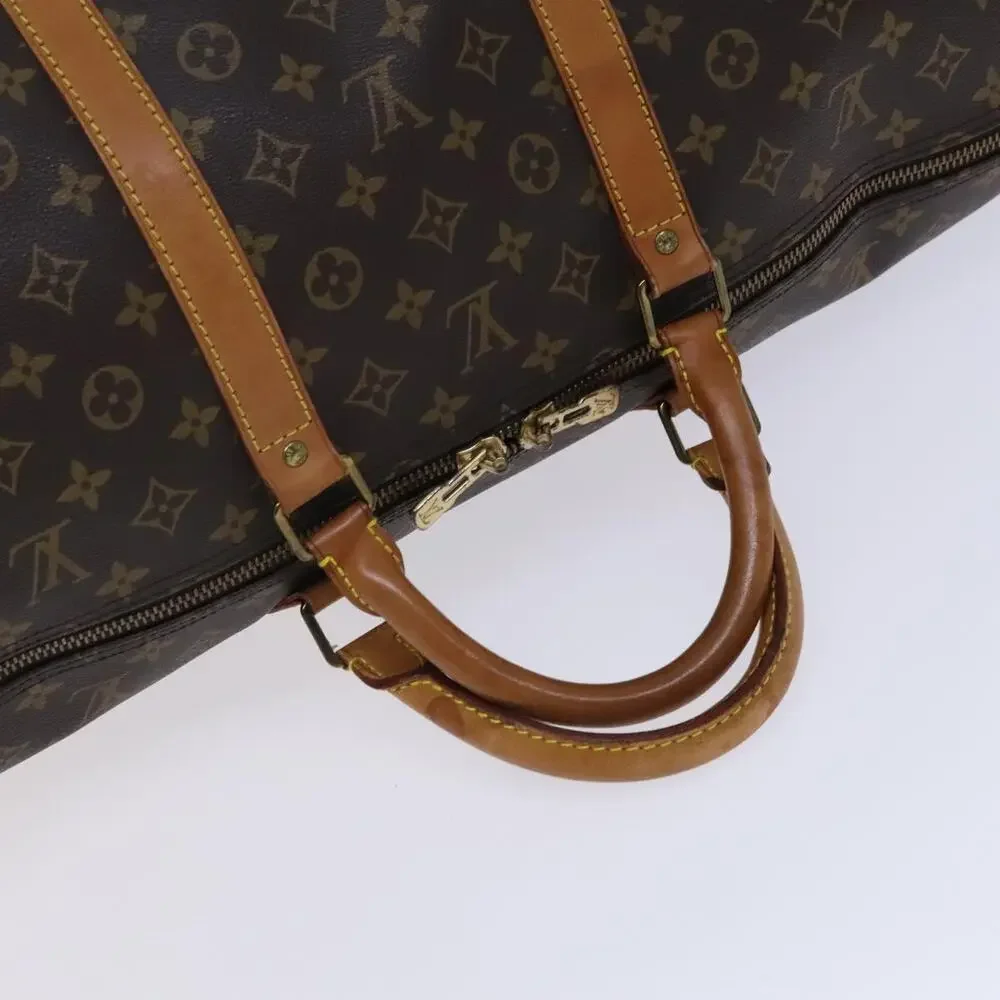 LOUIS VUITTON Monogram Keepall Bandouliere 60 Boston Bag M41412